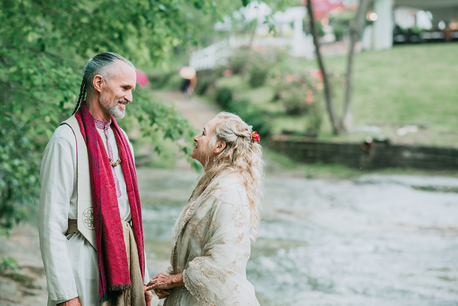 Upstate South Carolina nontraditional wedding ceremony pagan wedding ceremony traveling wedding ceremony