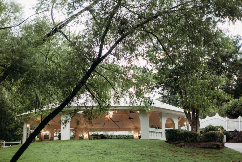 Open reception space wedding venue near Spartanburg South Carolina