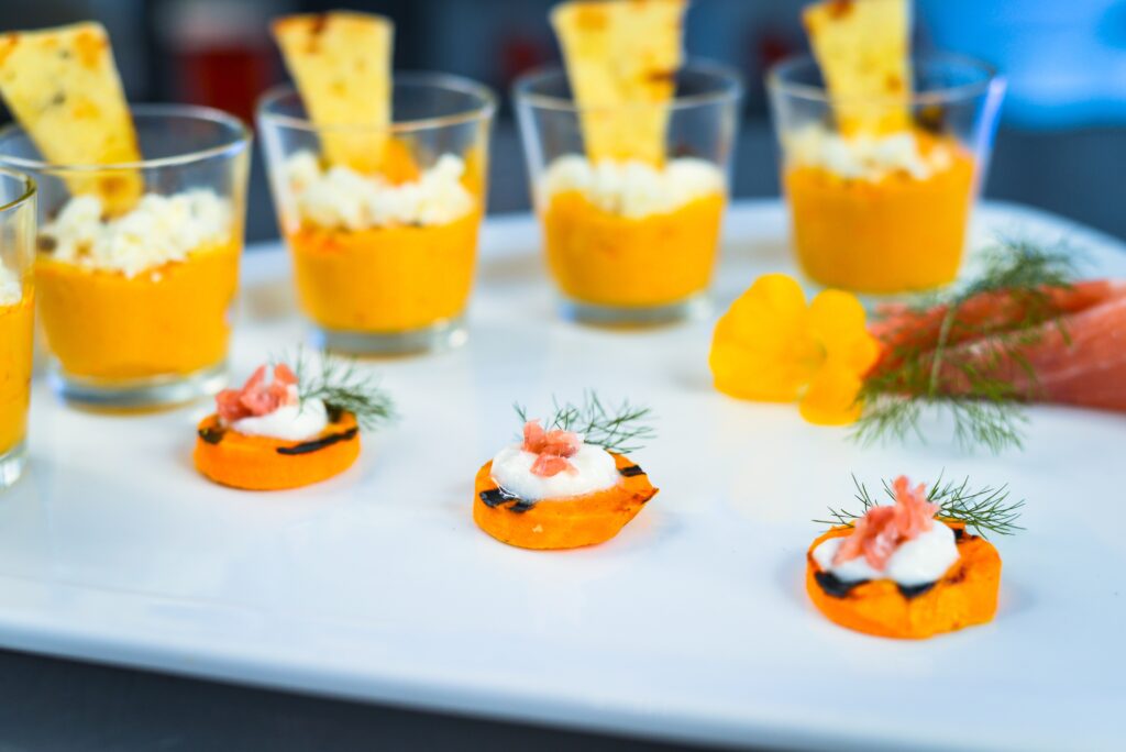 Gourmet appetizers Chef360 best Greenville catering