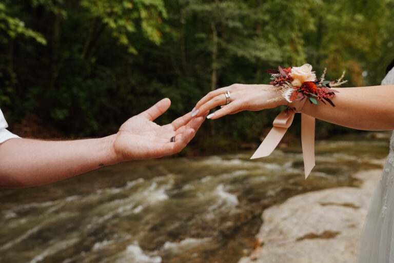 Outdoor elopement Adventure elopement Where to elope in South Carolina Where to elope in Greenville South Carolina