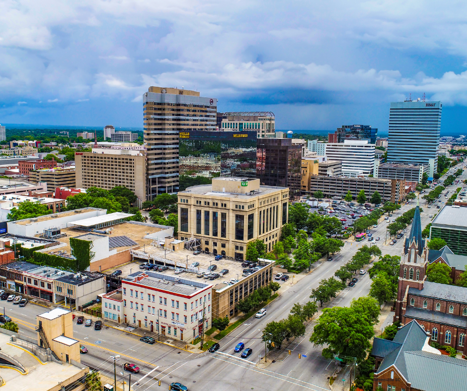 Downtown Rooftops: Urban Elegance with a Southern Twist