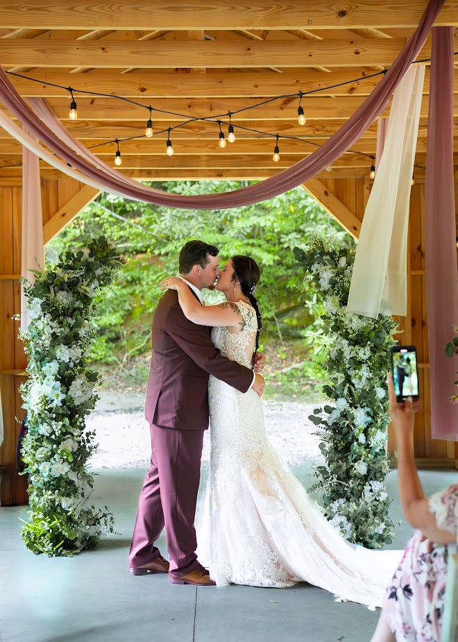 Gorgeous Garden Wedding Ceremony near Greenville SC